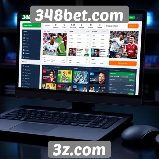 Avaliação da interface do usuário no 348bet.com